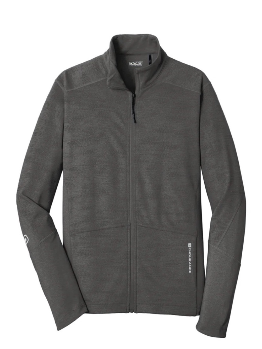 OGIO Men’s Charcoal Gray Full-Zip Lightweight Jacket